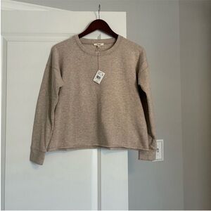 Splendid Oatmeal Eco-friendly Sweatshirt